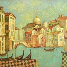 Схема вышивки «Венеция. Дмитрий Сулимов.»