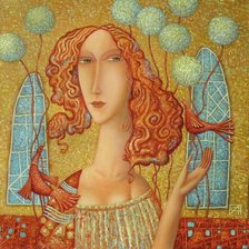 Схема вышивки «Весенняя песня. Сулимов Александр»