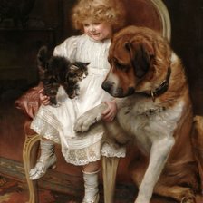 Схема вышивки «Начало дружбы. Артур Джон Элсли»