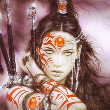 Схема вышивки «Янтарь»