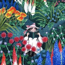 Схема вышивки «Цветы»