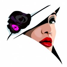 Дама в шляпе