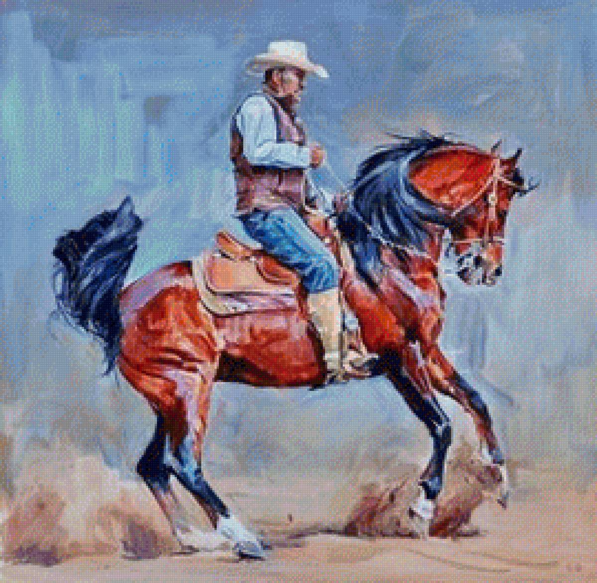 наездник - лошадь, наездник - предпросмотр