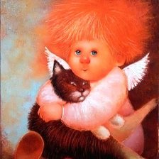 Схема вышивки «Любимчик Рыжего»