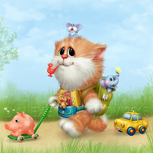 Схема вышивки «детям»