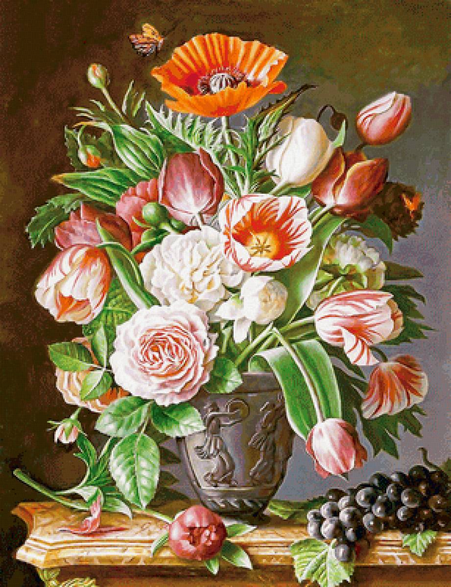 Серия "Букет". - букет, флора, цветы - предпросмотр