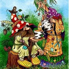 Схема вышивки «Лешие»