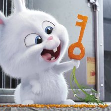 Схема вышивки «Снежок»