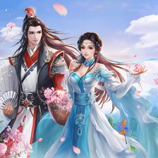 Схема вышивки «Пара»