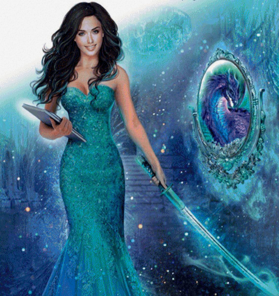 Любовница снежного лорда - фэнтези, иллюстрация, сказка - предпросмотр