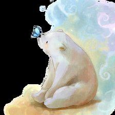 Схема вышивки «Мишка»