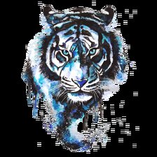 Схема вышивки «Тигр»