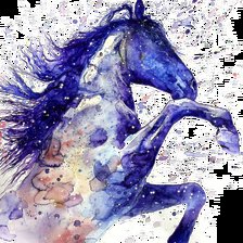 Схема вышивки «Лошадь»