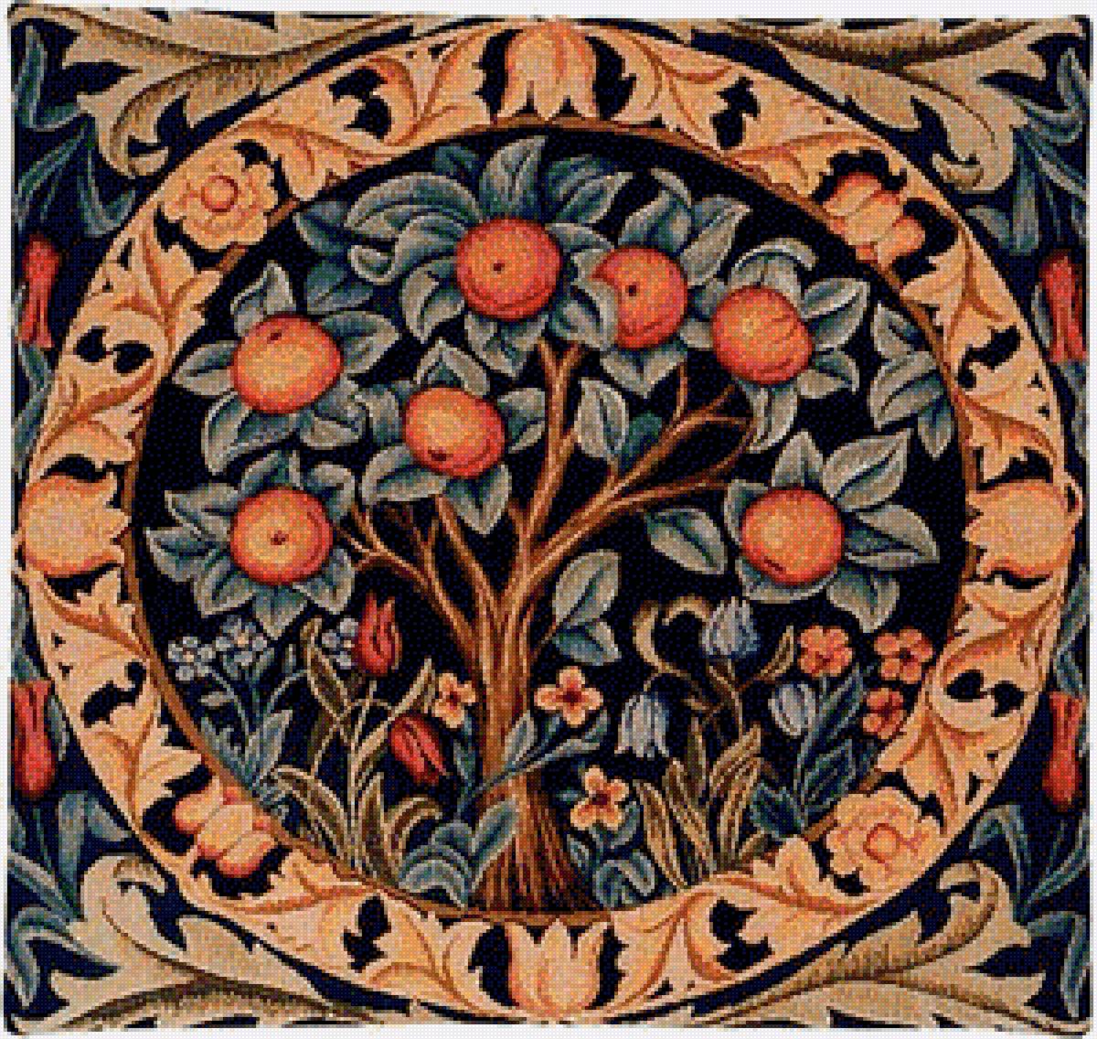 Старинный гобелен - предпросмотр