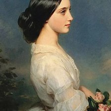 Кармен, герцогиня Монморанси. Франц Ксавер Винтерхальтер