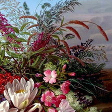 Схема вышивки «ШИКАРНЫЙ БУКЕТ-2»