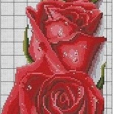 Схема вышивки «гердан»