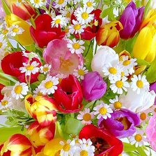 Схема вышивки «букет»