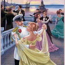 Схема вышивки «tanec»