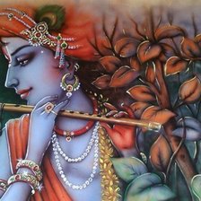 Схема вышивки «Кришна»