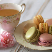 Схема вышивки «чашка чая»