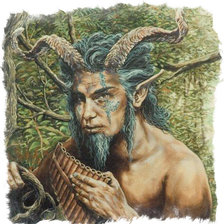 Схема вышивки «фавн»