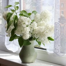 Схема вышивки «Букет сирени»