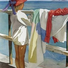 Схема вышивки «niña»