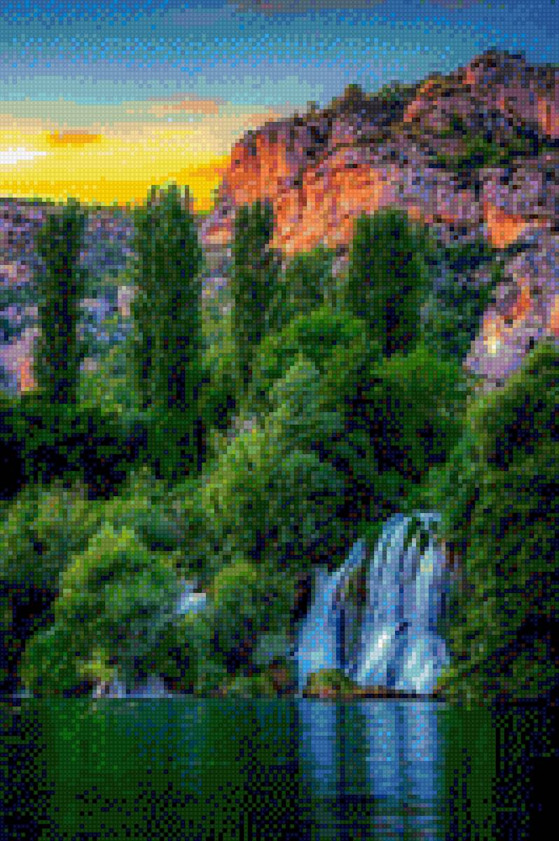 ūdenskritums - dabasskati ūdenskritums - предпросмотр