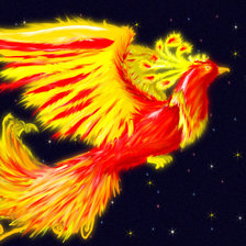 Схема вышивки «Феникс»