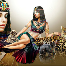 Схема вышивки «Клеопатра2.»