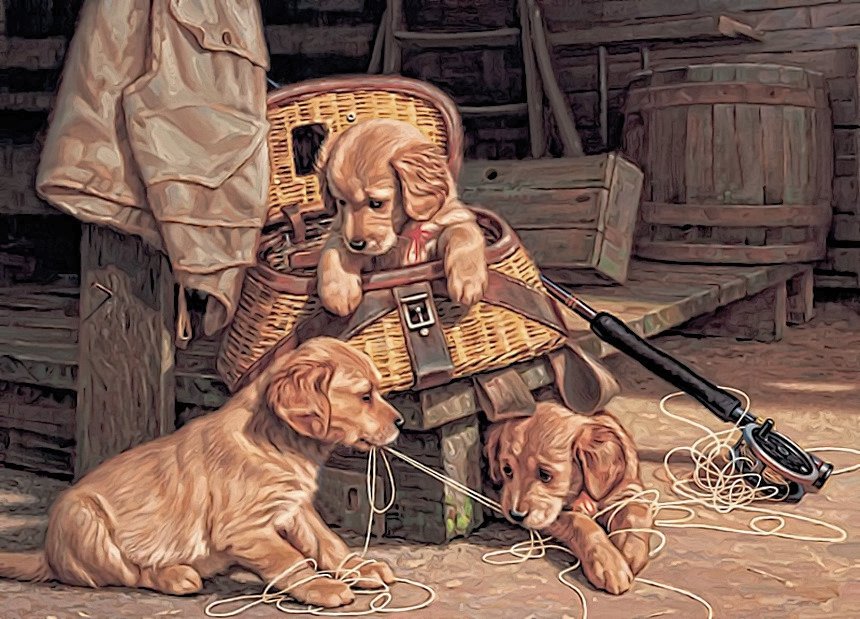 №2110624 - животные, собачка, щенок - оригинал