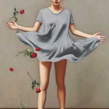 Схема вышивки «mujer»