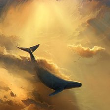 Схема вышивки «Море в облаках»