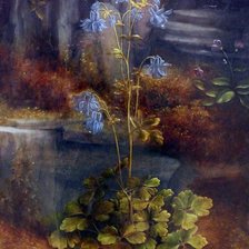 Схема вышивки «КОЛОКОЛЬЧИКИ.ФРАНЧЕСКО МЕЛЬЦИ»