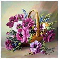 Схема вышивки «panselute»