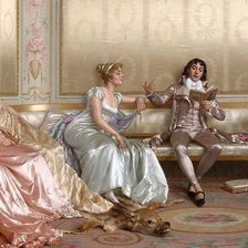 Схема вышивки «сюжет»