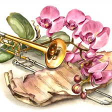 Схема вышивки «trubka»