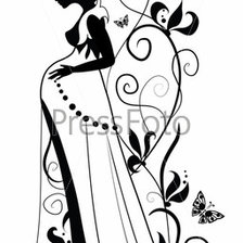 Схема вышивки «Беременная невеста»