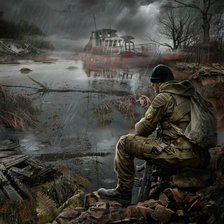 Схема вышивки «Сталкер»