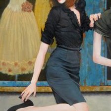 Схема вышивки «mujer»