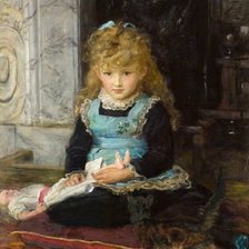 Портрет девочки. Джон Эверет Милле