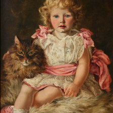 Схема вышивки «Джули. Beatrice Emma Parsons»