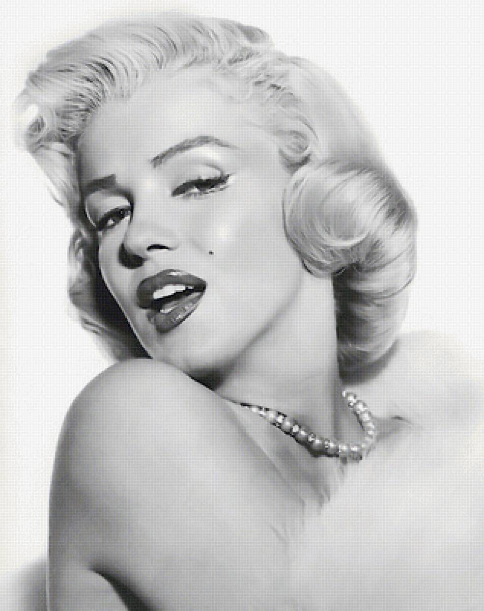 Портрет. Мэрилин Монро - девушка, портрет - предпросмотр