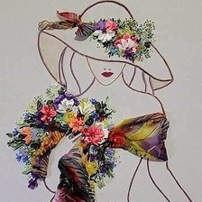 Схема вышивки «Цветочное настроение»