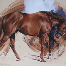 художник Hubert de Watrigant