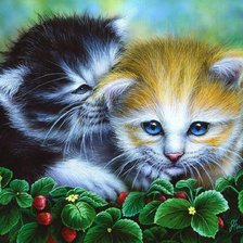 Схема вышивки «милашечки»