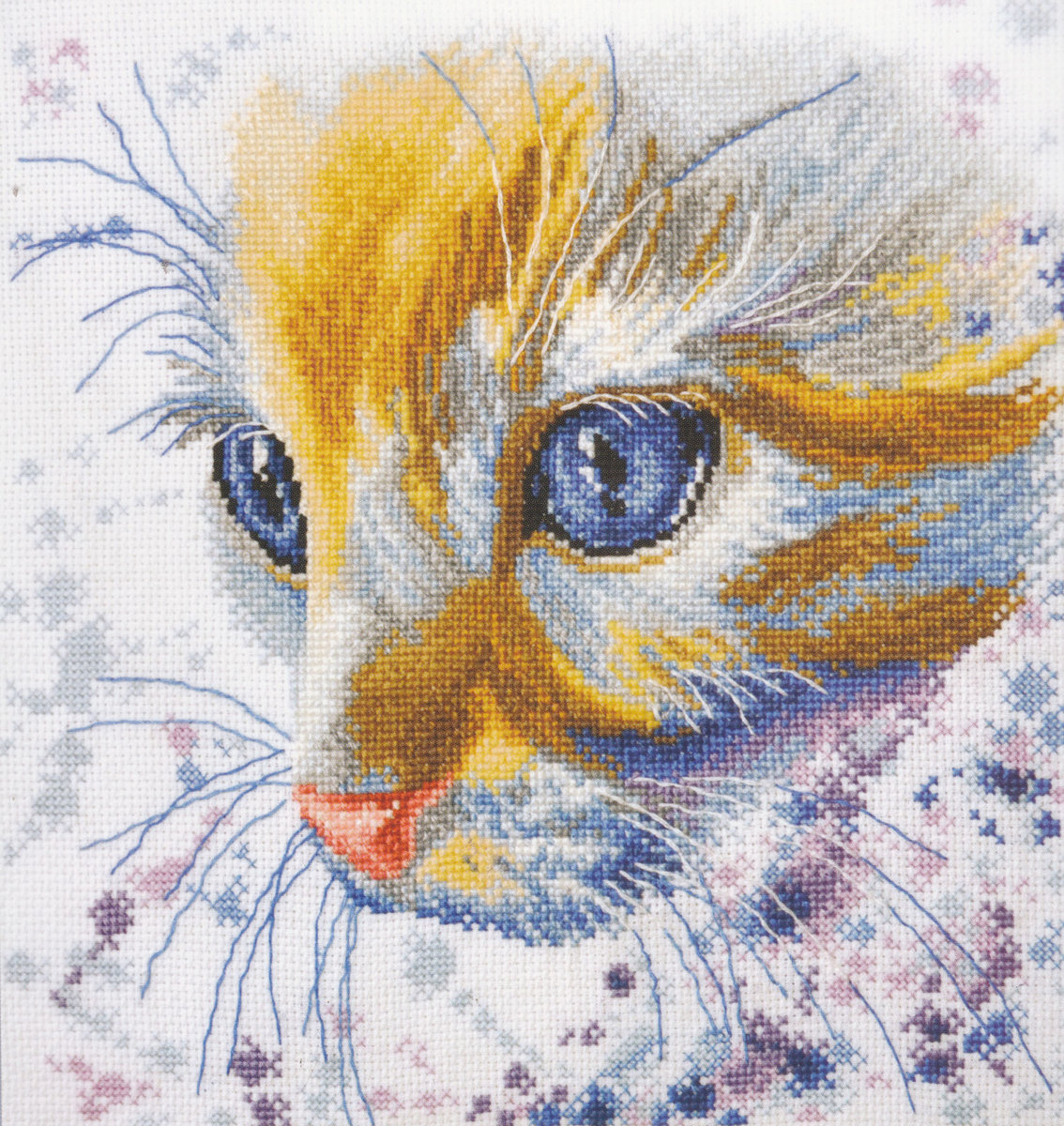 голубоглазка - кошка - оригинал