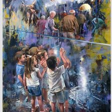 Схема вышивки «corona»