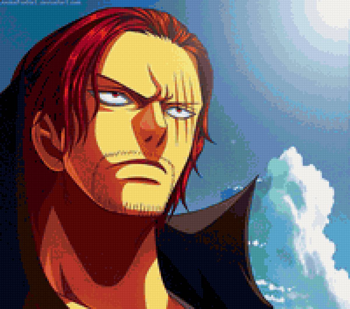 Шанкс - ван пис, шанкс, one piece - предпросмотр